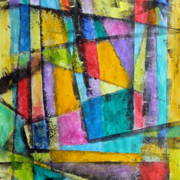 Painting titled "TENDANCES (5)" by Jean-Marc Philippe (Jimpy), Original Artwork, Acrylic