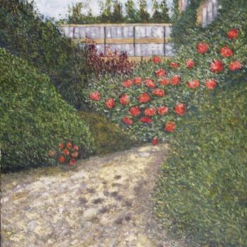Malerei mit dem Titel "Cours Délépine à PA…" von Jean-Marc Serieys, Original-Kunstwerk
