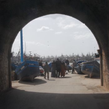 Photographie intitulée "LE PORT" par Jean Marie Cloarec, Œuvre d'art originale