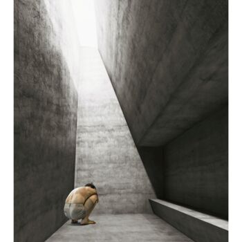 Digital Arts titled "Prisoner" by Jean-Marie Gitard (Mr STRANGE), Original Artwork, Digital Collage