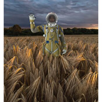 Digital Arts titled "The Wheat Field" by Jean-Marie Gitard (Mr STRANGE), Original Artwork, Digital Collage