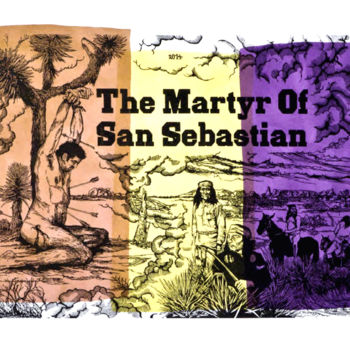 Отпечатки и Гравюры под названием "The martyr of San S…" - Jean-Marie Picard, Подлинное произведение искусства, ксилография