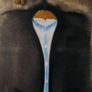 Peinture intitulée "La veste" par Jean-Marie Reynaud (jmry), Œuvre d'art originale, Huile
