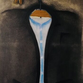 Schilderij getiteld "La veste" door Jean-Marie Reynaud (jmry), Origineel Kunstwerk, Olie