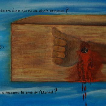 Peinture intitulée ""J'ai tendu la main…" par Jean-Marie Reynaud (jmry), Œuvre d'art originale