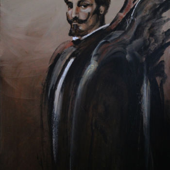 Painting titled "Nieto Velasquez" by Jean-Marie Salanié, Original Artwork, Acrylic Mounted on Wood Stretcher frame