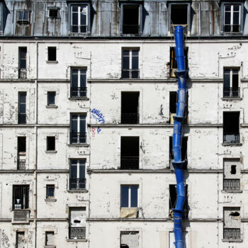 「Descente, Paris」というタイトルの写真撮影 Jean-Marie Viratによって, オリジナルのアートワーク, デジタル