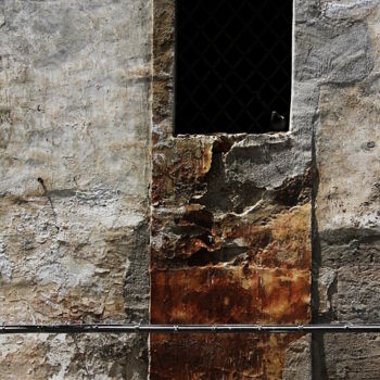 Photographie intitulée "Fenêtre, Palerme" par Jean-Marie Virat, Œuvre d'art originale, Photographie numérique