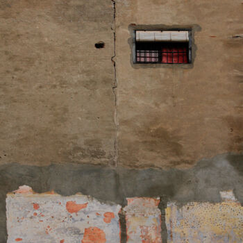 Photographie intitulée "Fenêtre, Barcelone" par Jean-Marie Virat, Œuvre d'art originale, Photographie numérique