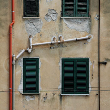 Fotografía titulada "Lignes, Palerme" por Jean-Marie Virat, Obra de arte original, Fotografía digital