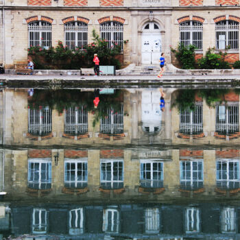 Photography titled "Bassin de la Villet…" by Jean-Marie Virat, Original Artwork, Digital Photography
