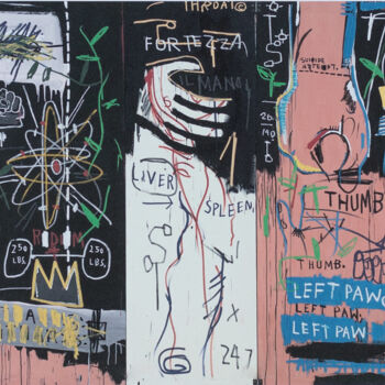 Gravures & estampes intitulée "basquiat_1" par Jean Michel Basquiat, Œuvre d'art originale