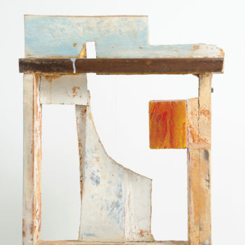 Sculpture titled "A CORBU jpg" by Jean-Michel Correia, Original Artwork, Wood