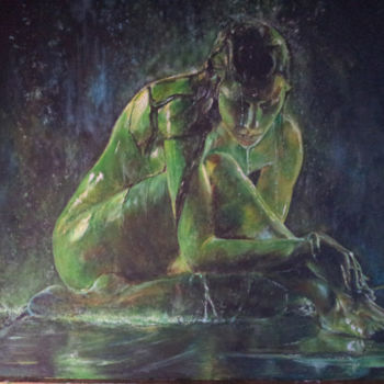 Peinture intitulée "amazonie.jpg" par Jean-Noël Ducat, Œuvre d'art originale, Acrylique