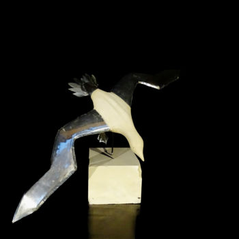 Skulptur mit dem Titel "Submersion" von Jean Noël Gilabert, Original-Kunstwerk