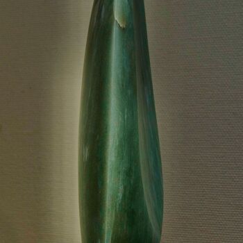 Скульптура под названием "LIGNE ESPRIT D'EAU" - Jean-Paul Baudry, Подлинное произведение искусства, Камень