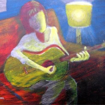 Painting titled "Tina" by Jean-Paul Daragon, Original Artwork