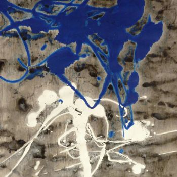 Malarstwo zatytułowany „L'Heure Bleue” autorstwa Gipéhel, Oryginalna praca, Akryl