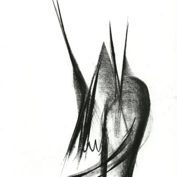 Dibujo titulada "Accord 14 - Misha M…" por Gipéhel, Obra de arte original, Carbón