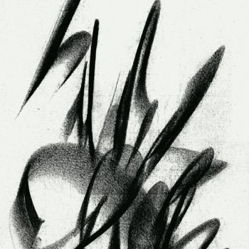 Rysunek zatytułowany „Solo 04 - Louis Arm…” autorstwa Gipéhel, Oryginalna praca, Węgiel drzewny