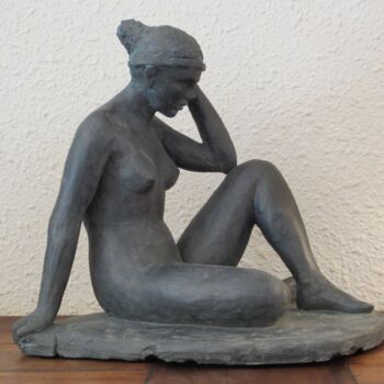 Sculpture titled "D'après A.Maillol" by Jean-Paul Magne, Original Artwork, Terra cotta