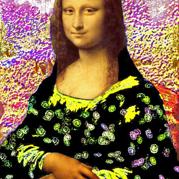 Arte digital titulada "la-joconde-73.jpg" por Jean-Paul Martin, Obra de arte original, Trabajo Digital 2D