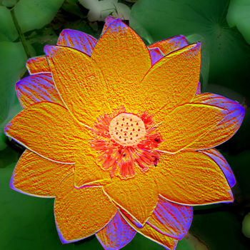 Photography titled "257b3-lotus.jpg" by Jean-Paul Martin, Original Artwork