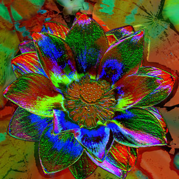Photography titled "257b24-lotus.jpg" by Jean-Paul Martin, Original Artwork
