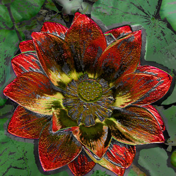 "257b52-lotus.jpg" başlıklı Fotoğraf Jean-Paul Martin tarafından, Orijinal sanat