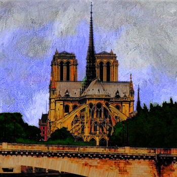 Photography titled "p1040426-notre-dame…" by Jean-Paul Martin, Original Artwork