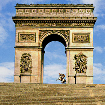 Fotografía titulada "161-arc-de-triomphe…" por Jean-Paul Martin, Obra de arte original