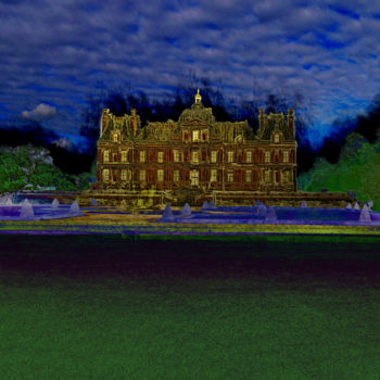Digitale Kunst mit dem Titel "p1010143-château de…" von Jean-Paul Martin, Original-Kunstwerk, Fotomontage