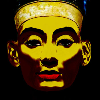 Arte digital titulada "nefertiti-20.jpg" por Jean-Paul Martin, Obra de arte original, Foto-montaje