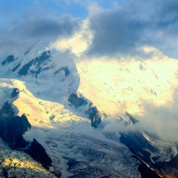 Photography titled "Mont-Blanc 1" by Jean Paul Rosso, Original Artwork