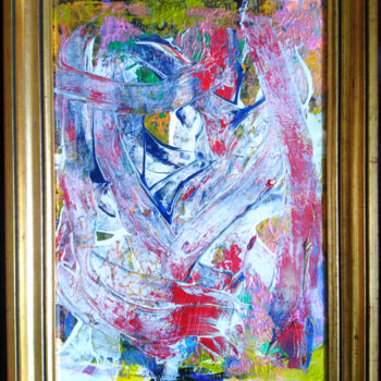 Painting titled "Esoime." by Jean Philippe Desmoulins, Original Artwork, Oil