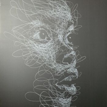 Dessin intitulée "Murmure" par Jean-Pierre Fontes, Œuvre d'art originale, Crayon