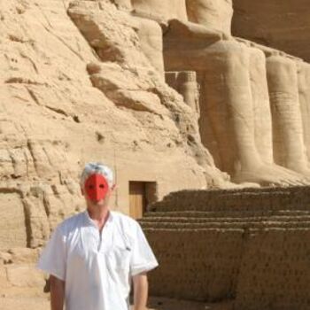Фотография под названием "Ramses II à Abou Si…" - Jean-Pierre Moreau, Подлинное произведение искусства, Другой
