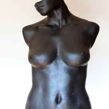 Скульптура под названием "Torse Y" - Jean Pierre Picheny, Подлинное произведение искусства, Камень