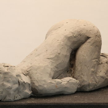 Skulptur mit dem Titel "Esquisse n°3" von Jean Pierre Picheny, Original-Kunstwerk, Ton