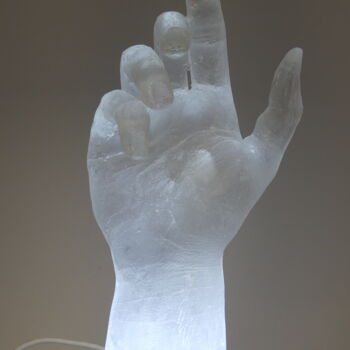 Sculpture intitulée "Main de femme" par Jean Pierre Picheny, Œuvre d'art originale, Coulage