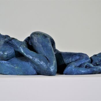 Sculpture intitulée "Sensualité_n°1" par Jean Pierre Picheny, Œuvre d'art originale, Bronze
