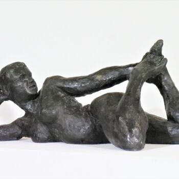 Escultura titulada "Virginie" por Jean Pierre Picheny, Obra de arte original, Resina