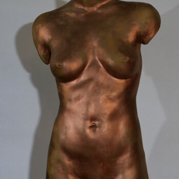 Sculpture intitulée "Canelle" par Jean Pierre Picheny, Œuvre d'art originale, Plâtre