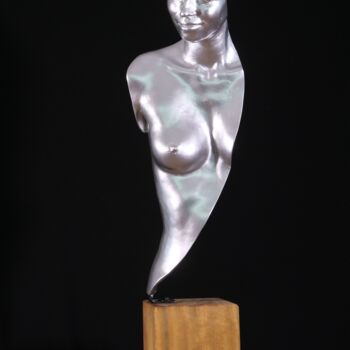 Sculpture titled "L n°2" by Jean Pierre Picheny, Original Artwork, Resin