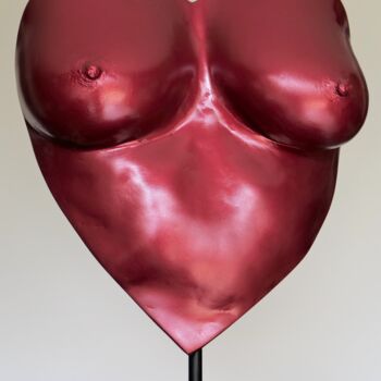 Sculpture titled "Amour" by Jean Pierre Picheny, Original Artwork, Resin