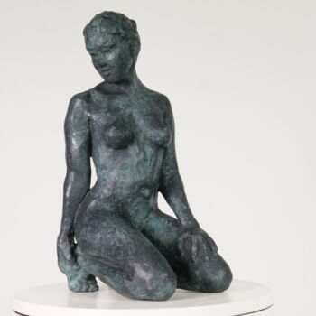 Γλυπτική με τίτλο "Alix (bronze)" από Jean Pierre Picheny, Αυθεντικά έργα τέχνης, Μπρούντζος