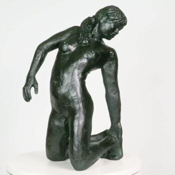 Escultura titulada "Kirara" por Jean Pierre Picheny, Obra de arte original, Yeso
