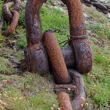 Fotografia intitulada "rusty-manille" por Jean-Pierre Simard, Obras de arte originais, Fotografia digital