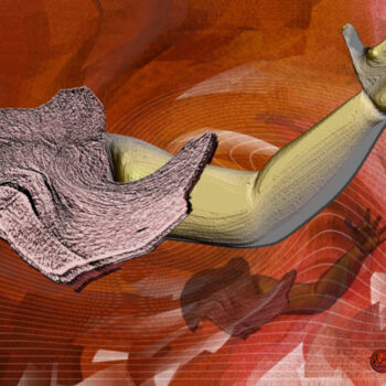 "L’Écorce et l’Ombre…" başlıklı Dijital Sanat Jean-Pol De Loof tarafından, Orijinal sanat, Dijital Resim