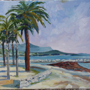 Peinture intitulée "la-plage.jpg" par Jean Seyrat, Œuvre d'art originale
